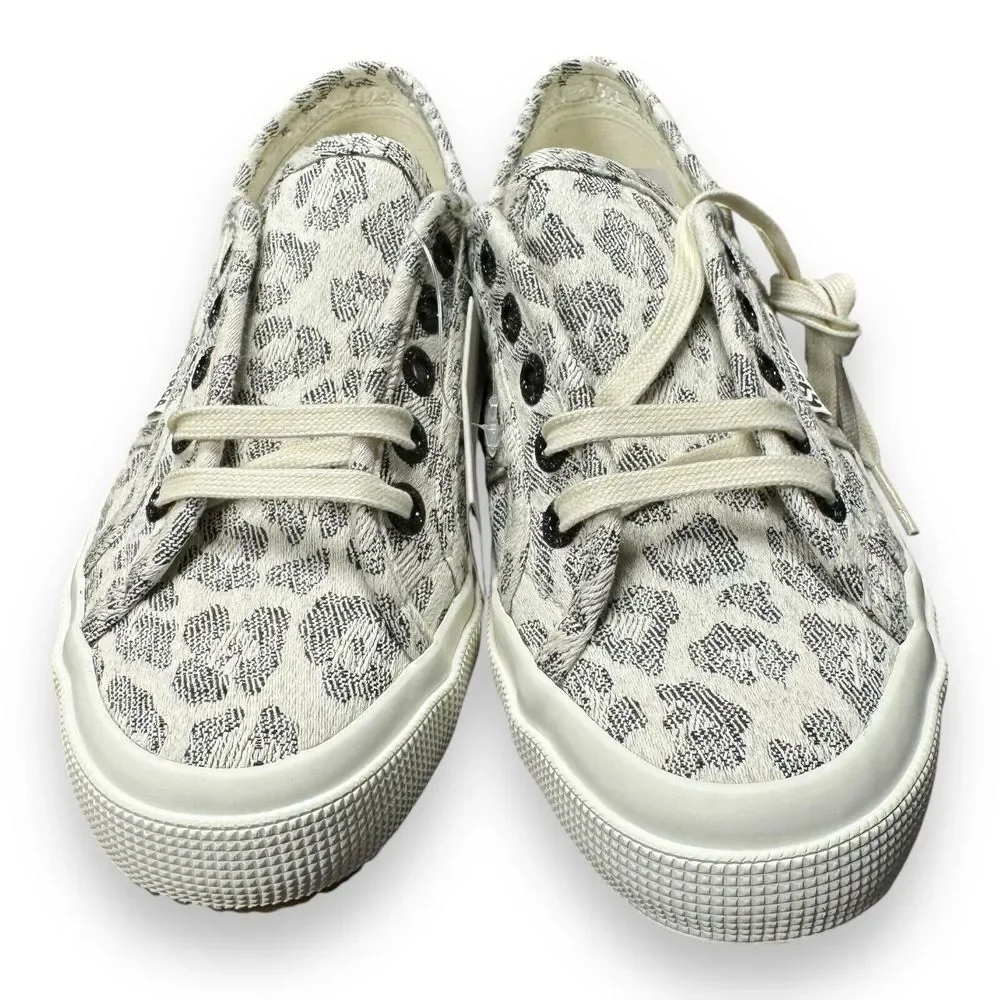 Superga 2750 Light Leopard Print Womens Canvas Trainers Sz‎ 6